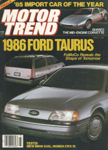 MOTOR TREND 1985 MAR - GUANCI SJJ1 GT, CRX Si, MR2